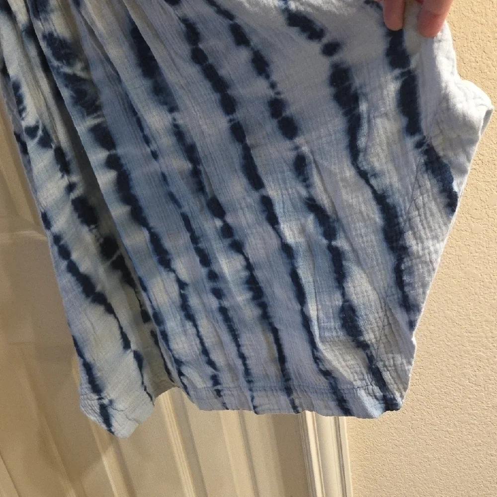 GAP Blue Tie-Dye Dress